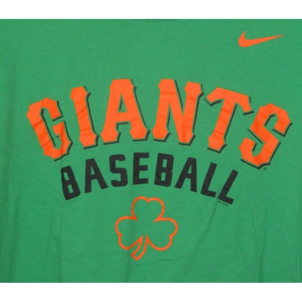 San Francisco Giants Nike Green St. Patrick's Day Tee XXL